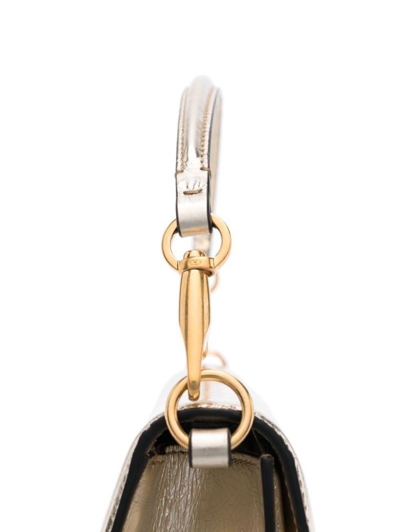Gold LocÃ_x0083_Â² Leather Shoulder Bag