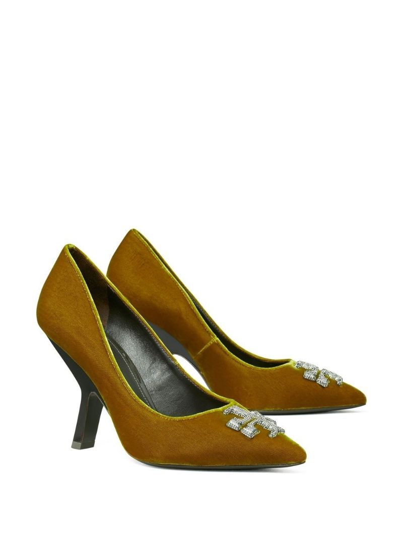 Black Eleanor 100 Leather Pumps