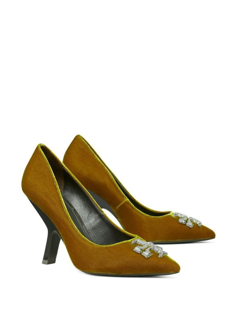 Black Eleanor 100 Leather Pumps