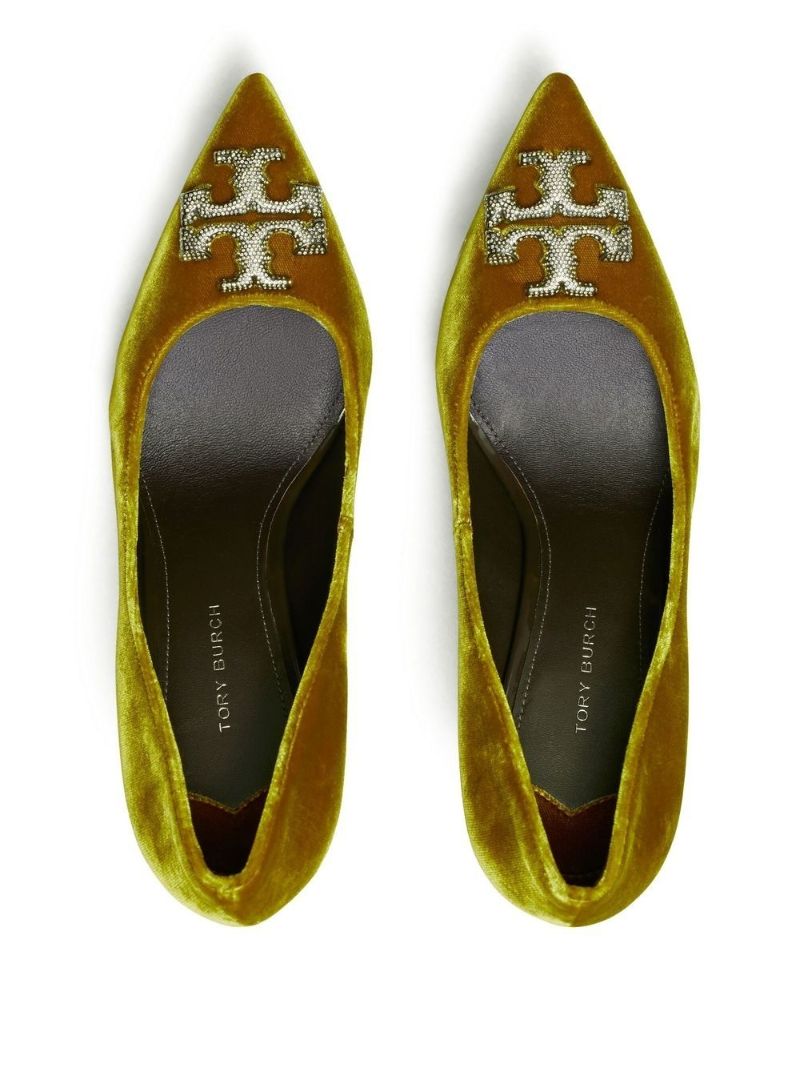 Black Eleanor 100 Leather Pumps