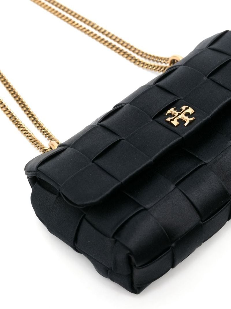 Black Mini Kira Woven Bag