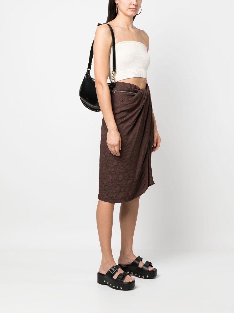 Black Oskan Moon Shoulder Bag