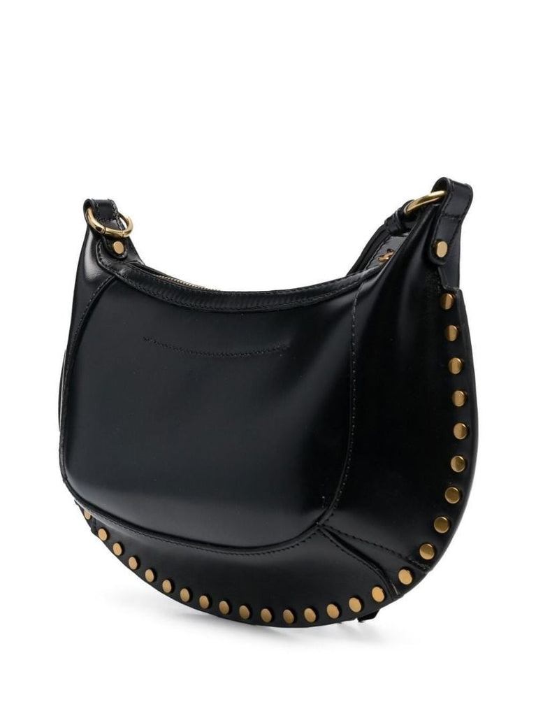 Black Oskan Moon Shoulder Bag