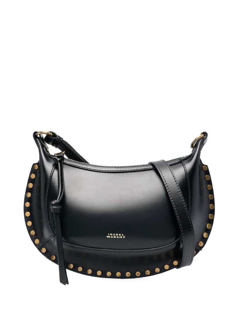 Black Oskan Moon Shoulder Bag