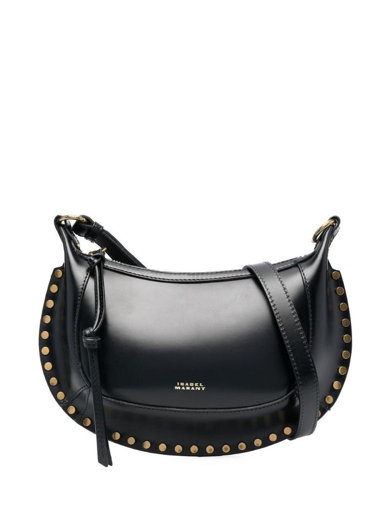 Black Oskan Moon Shoulder Bag