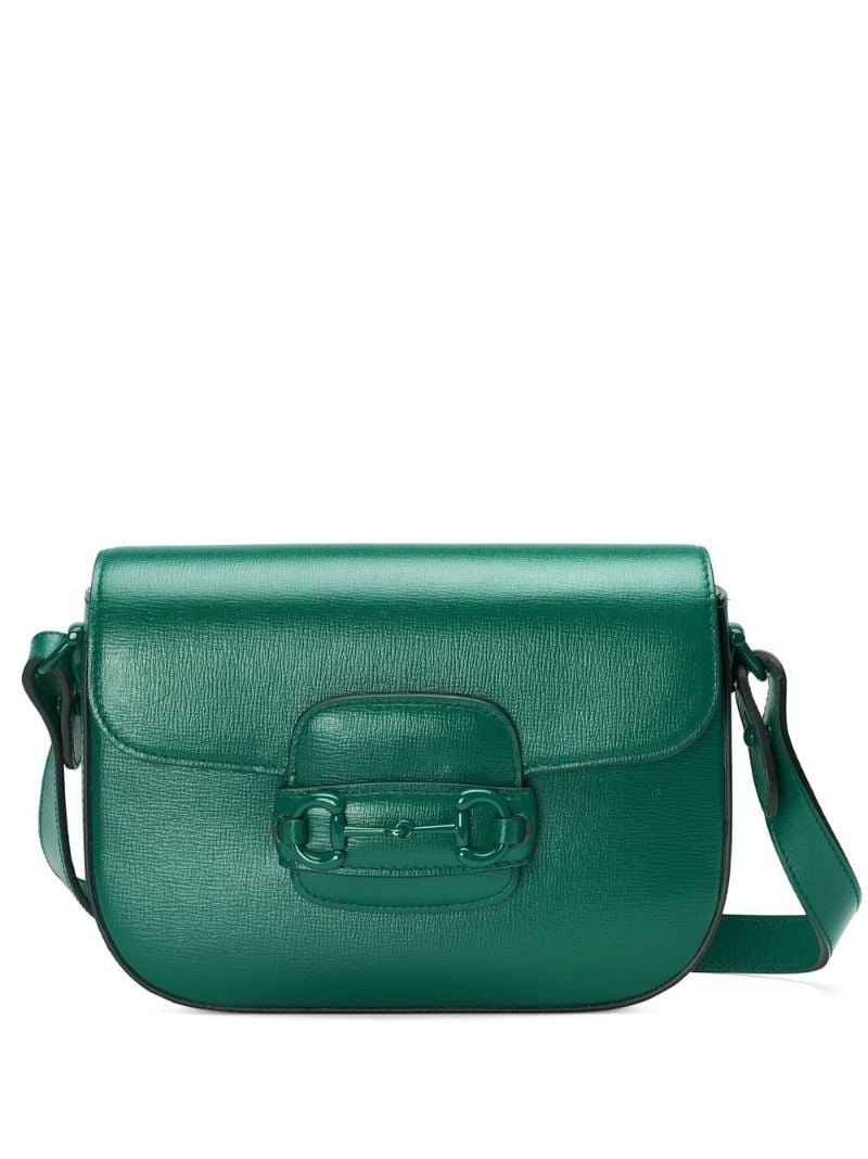 Green Small Horsebit 1955 Crossbody Bag