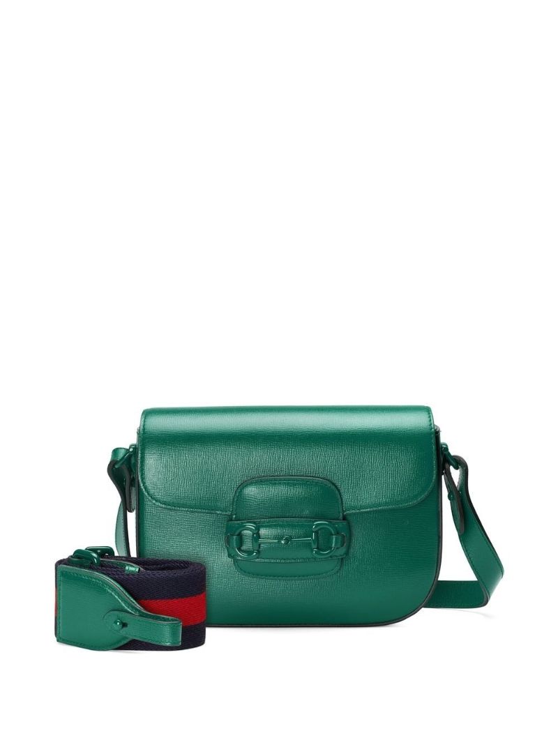 Green Small Horsebit 1955 Crossbody Bag