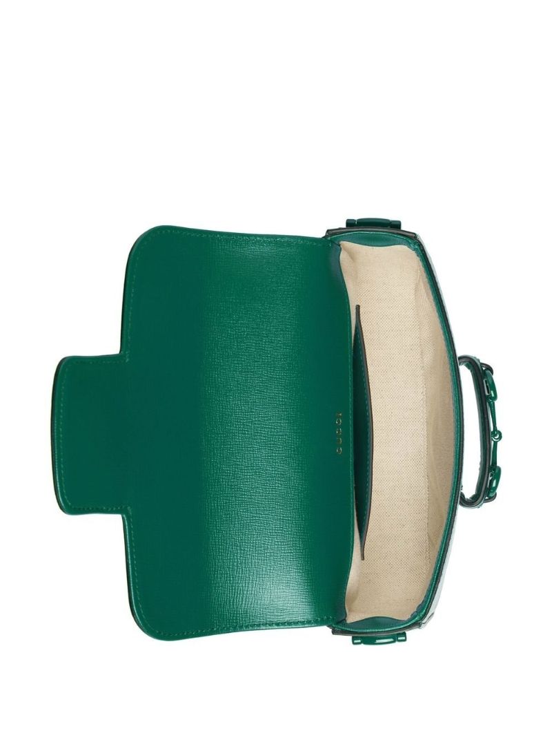 Green Small Horsebit 1955 Crossbody Bag