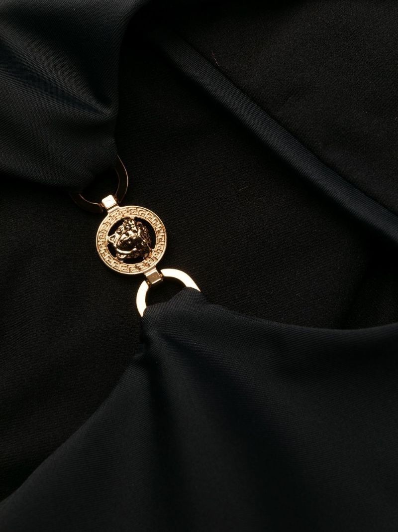 Black Medusa Detail Cut-out Swimsuit