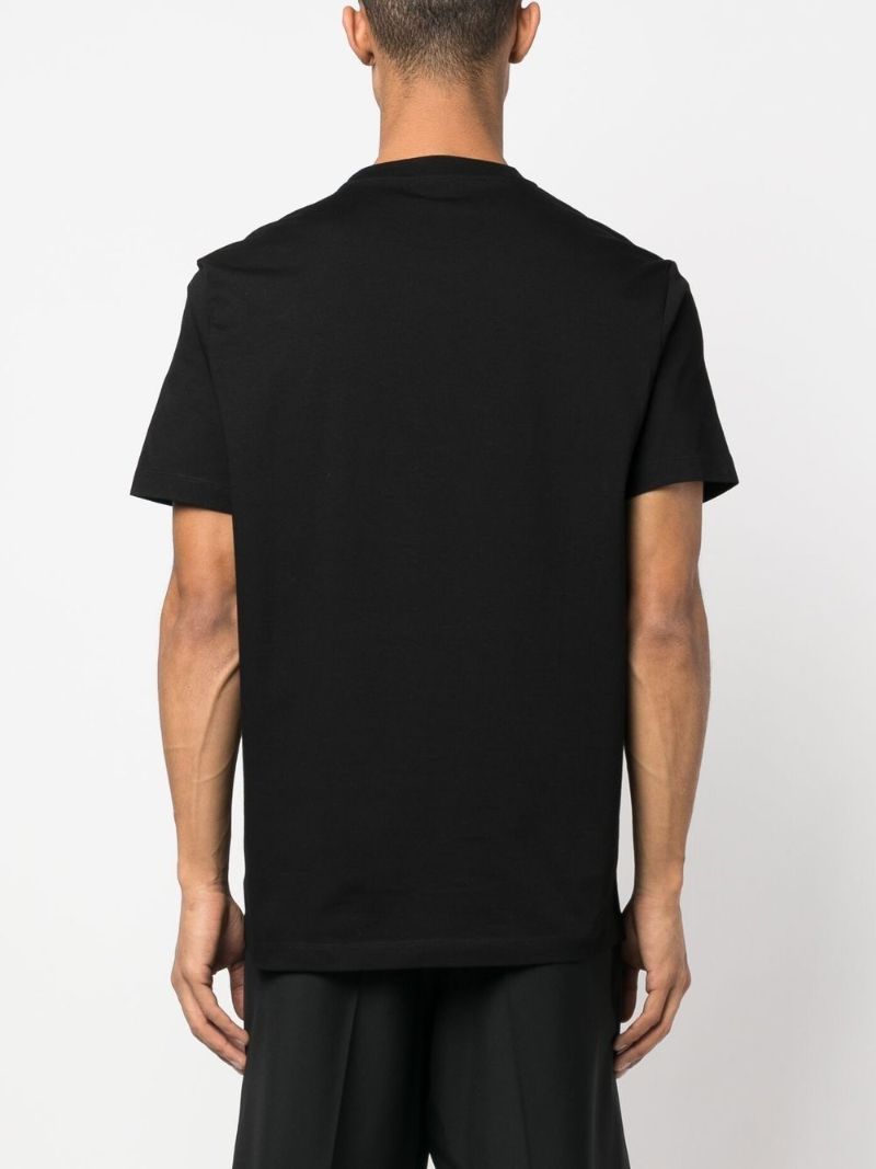 Black Logo AppliquÃ_x0083_Â© T-shirt