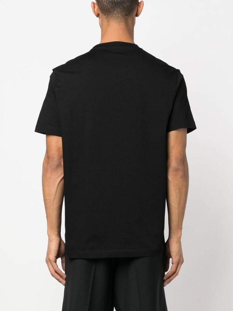 Black Logo AppliquÃ_x0083_Â© T-shirt