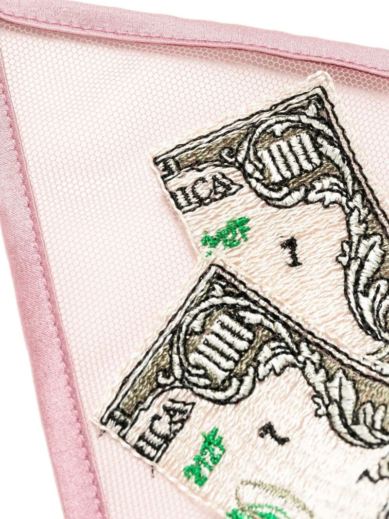 Pink Big Spender Triangle Bra