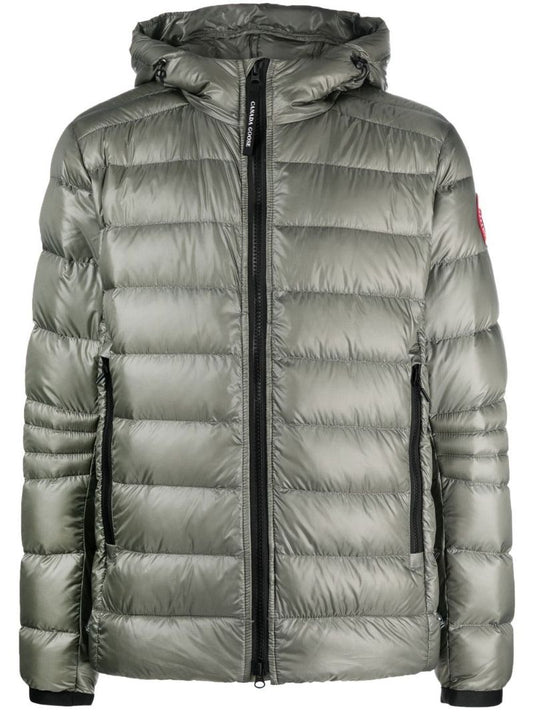 Green Crofton Hooded Quilted Jacket