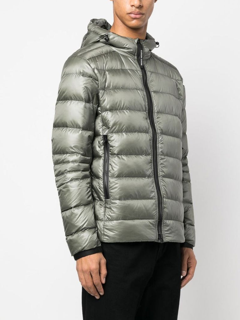 Green Crofton Hooded Quilted Jacket