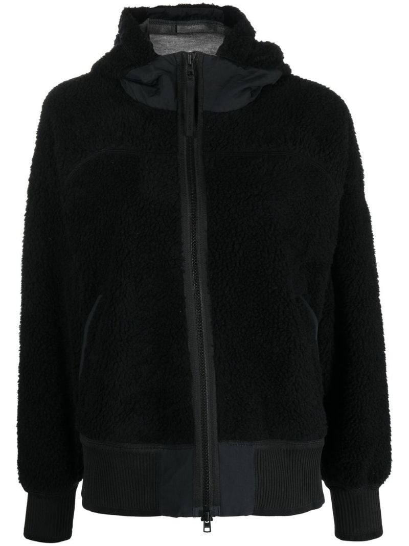Black Simcoe Fleece Hoodie