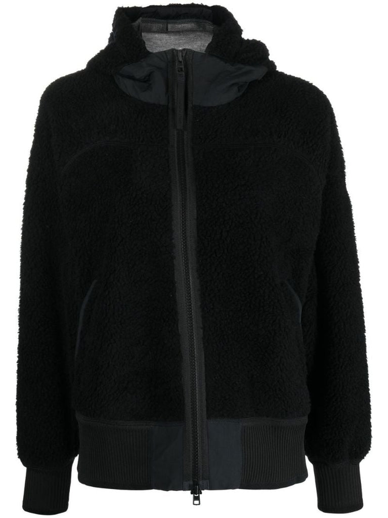 Black Simcoe Fleece Hoodie