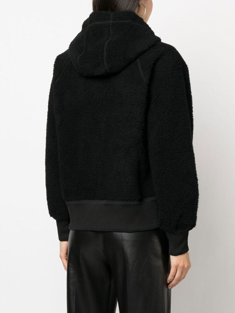 Black Simcoe Fleece Hoodie