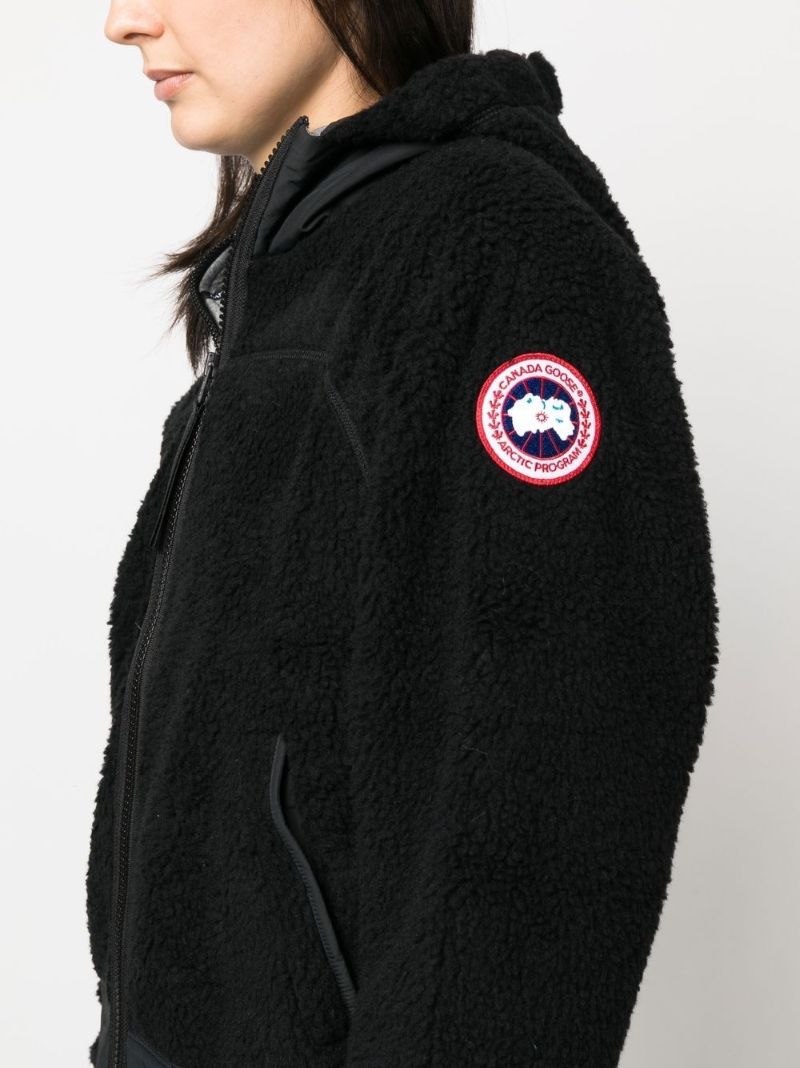 Black Simcoe Fleece Hoodie