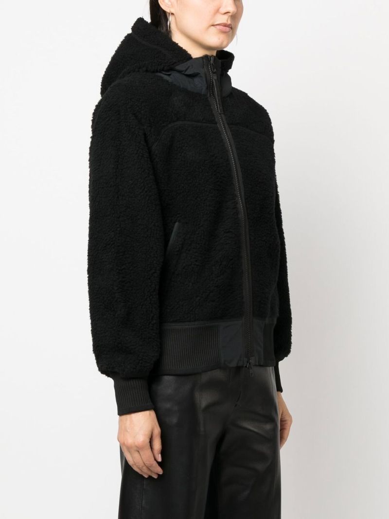 Black Simcoe Fleece Hoodie