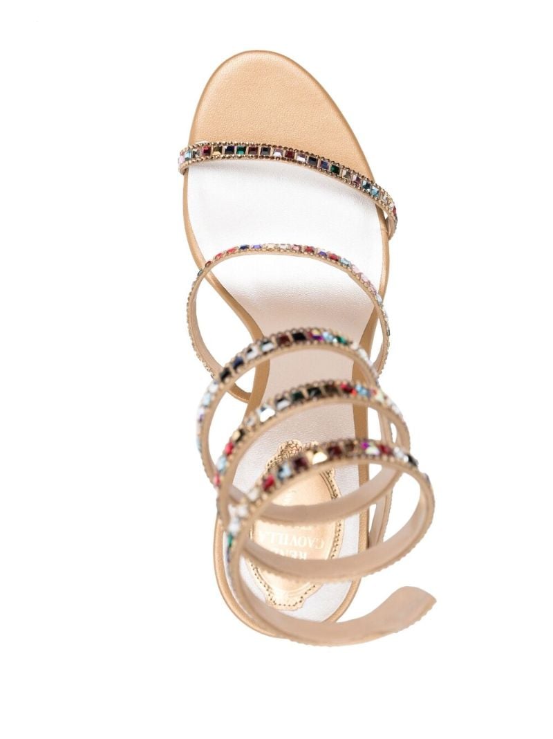 Neutral 105 Crystal-embellished Sandals