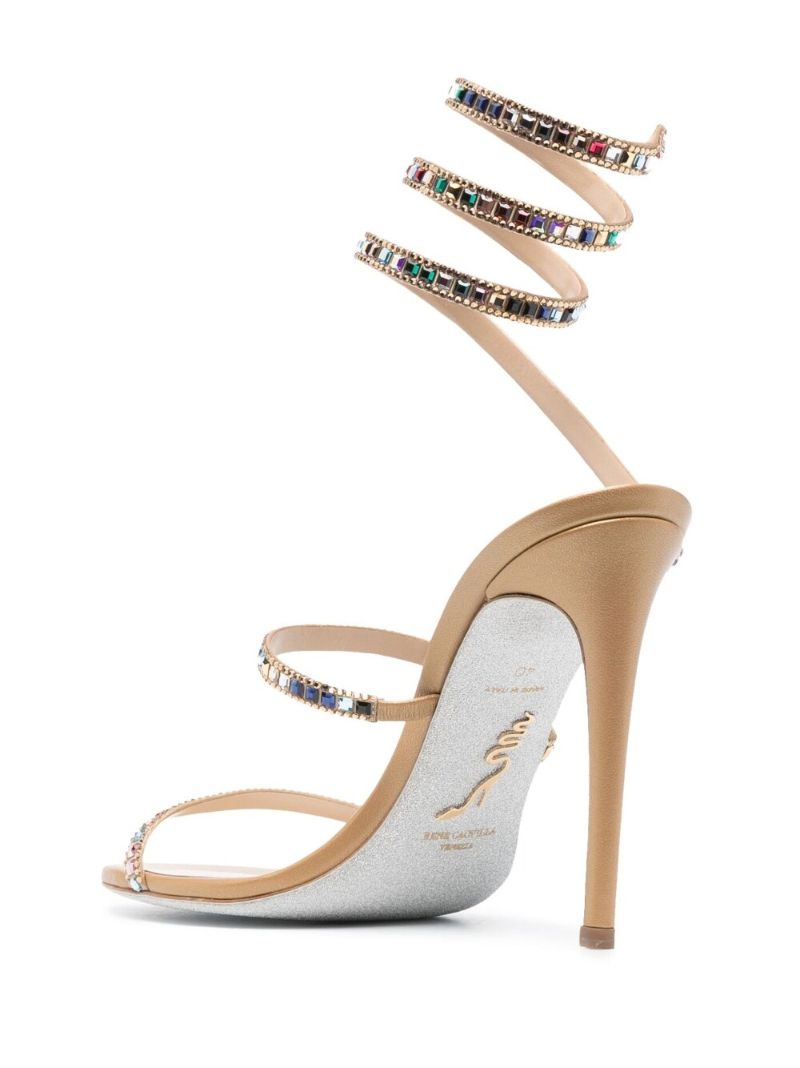 Neutral 105 Crystal-embellished Sandals