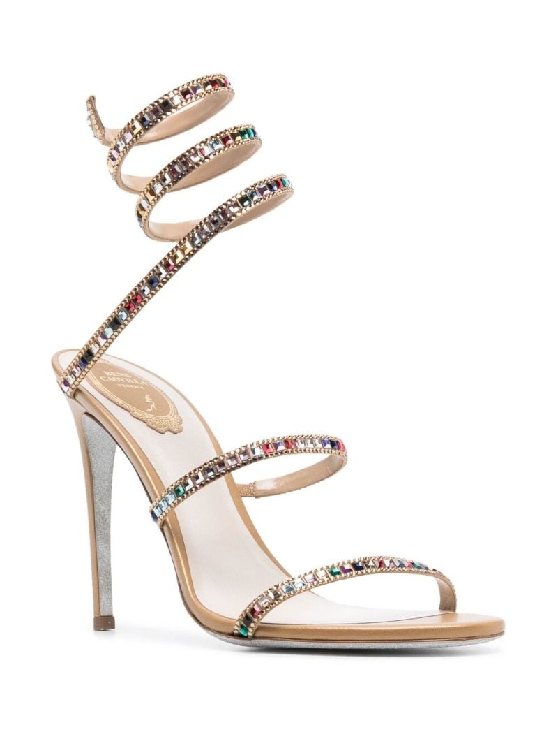 Neutral 105 Crystal-embellished Sandals