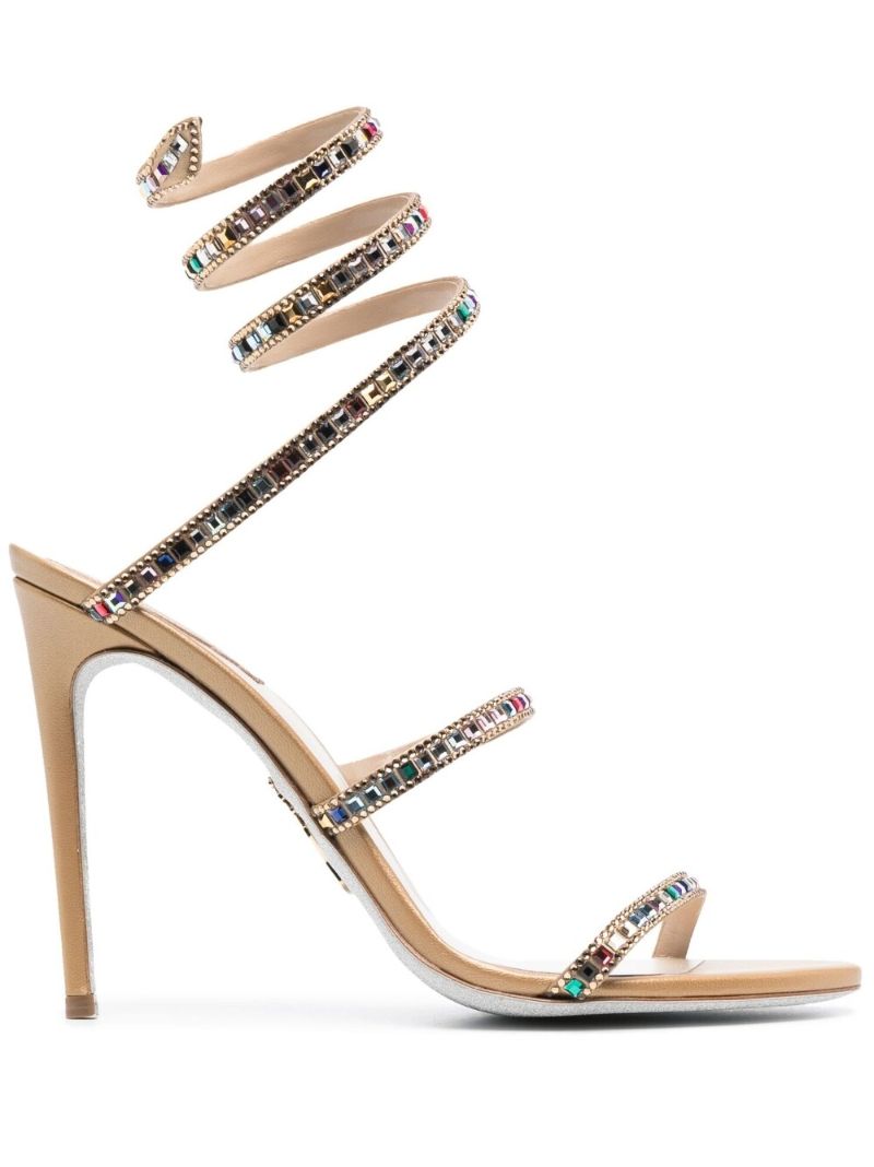Neutral 105 Crystal-embellished Sandals