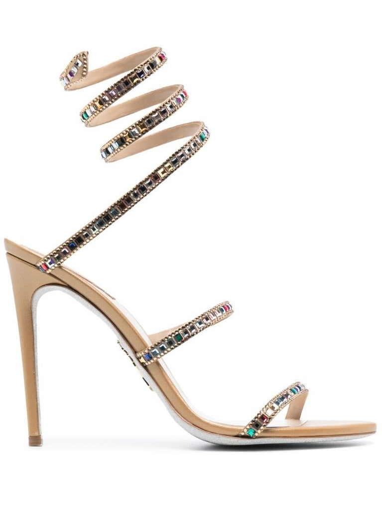 Neutral 105 Crystal-embellished Sandals