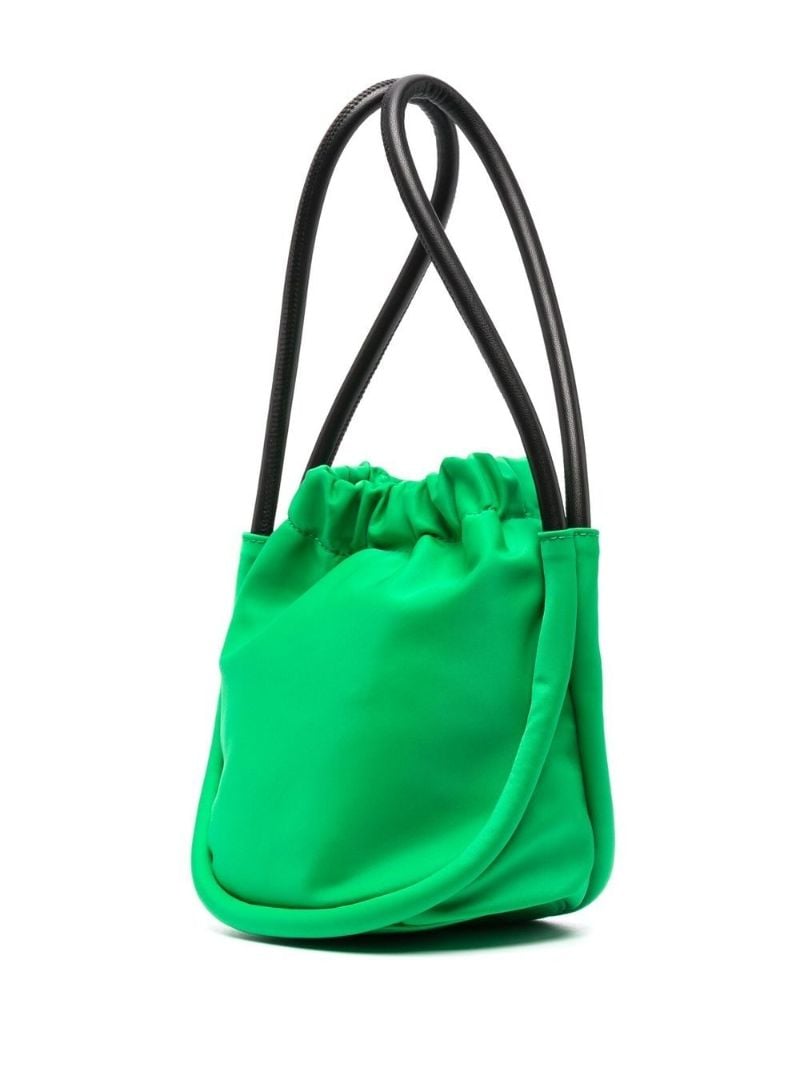Green Knot Mini Top Handle Bag