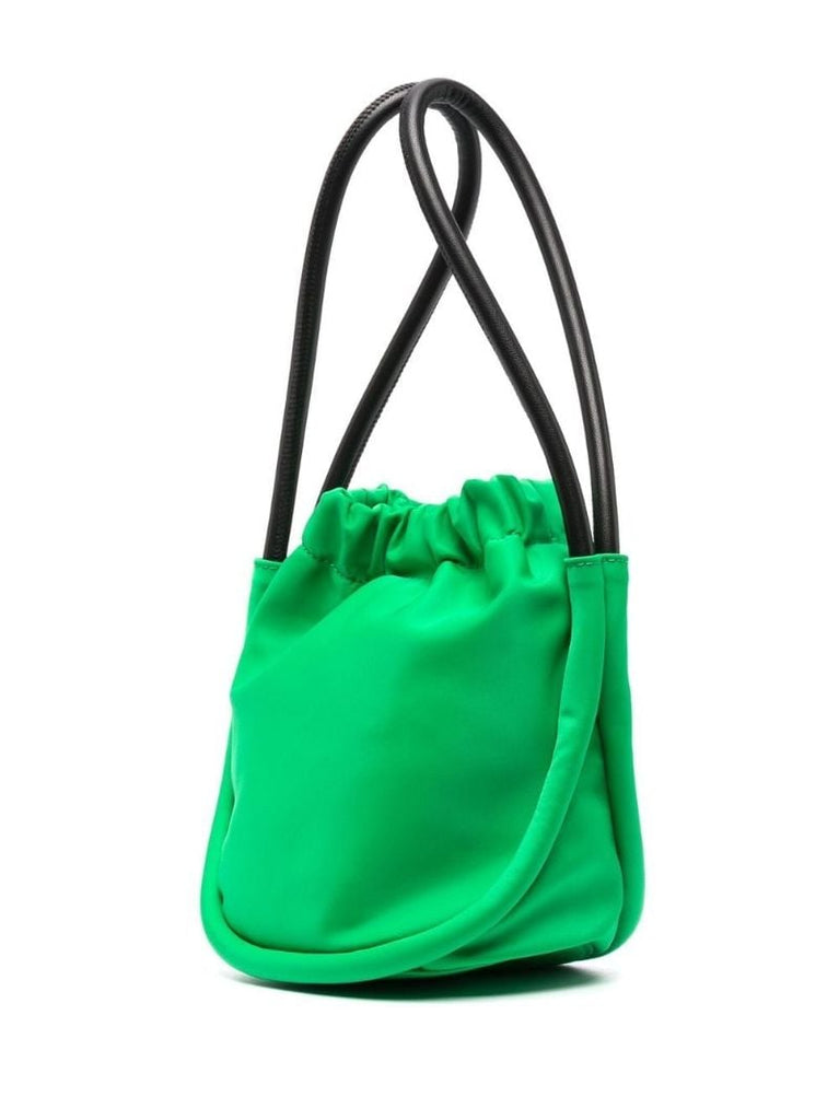 Green Knot Mini Top Handle Bag
