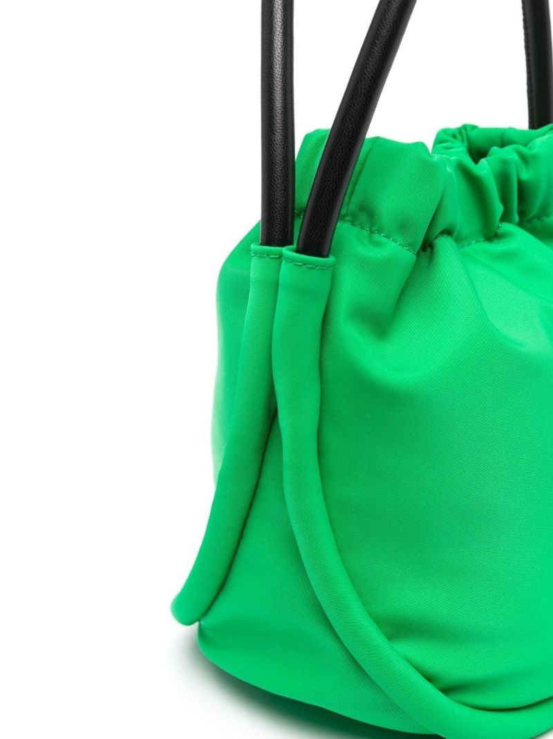 Green Knot Mini Top Handle Bag