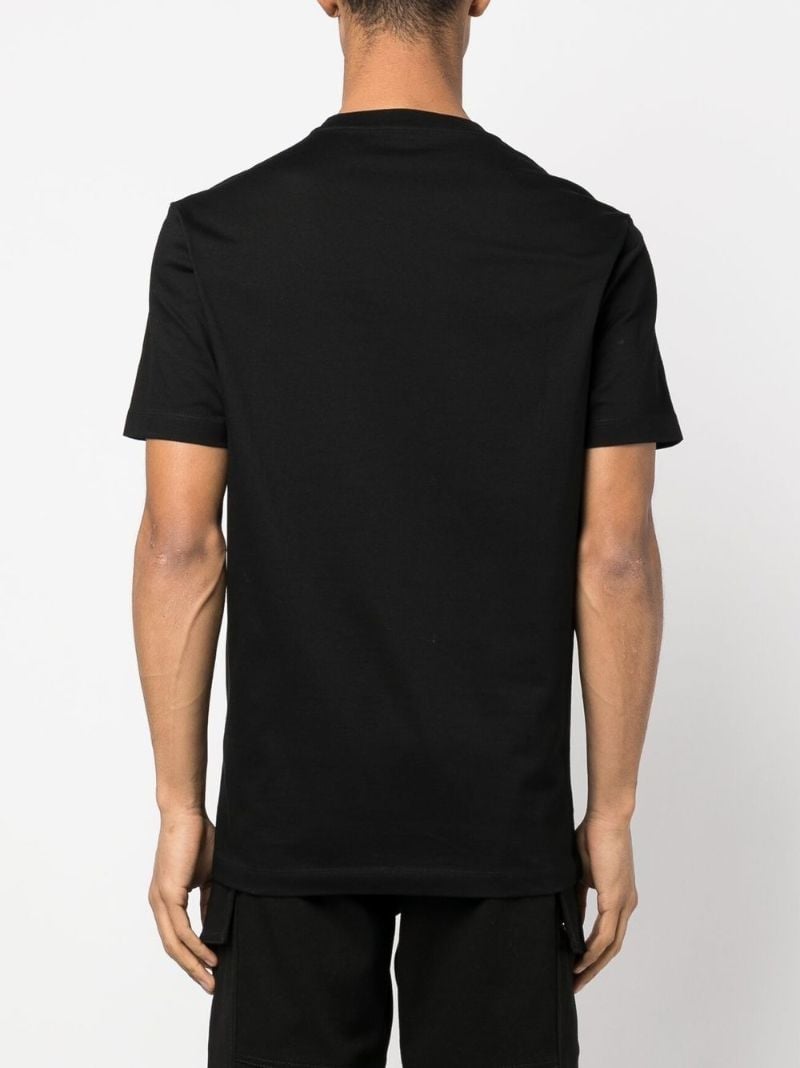 Black Medusa Print T-shirt