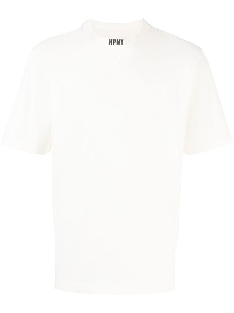 White Logo Patch T-shirt