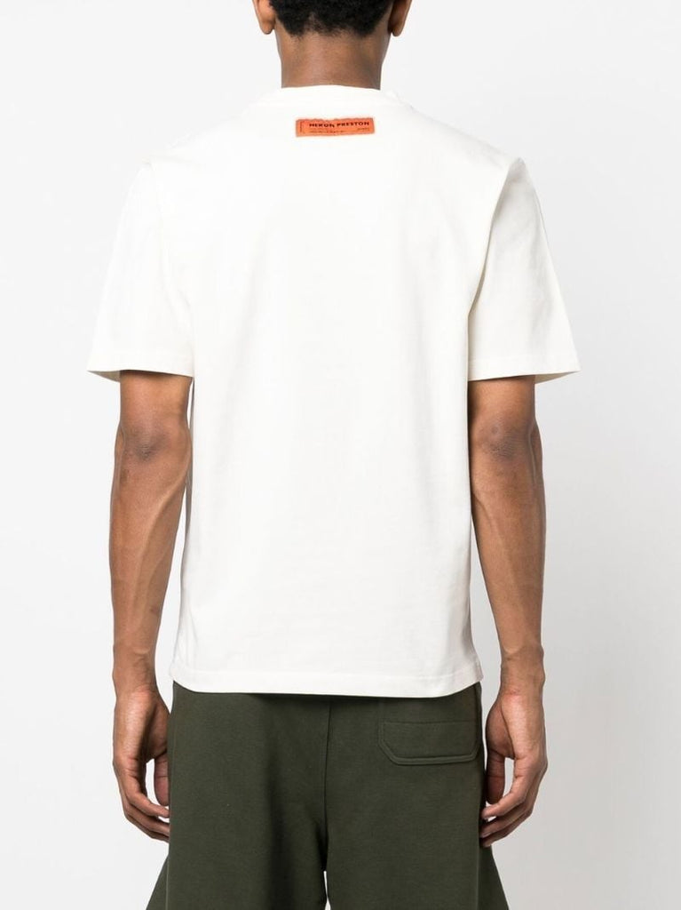 White Logo Patch T-shirt