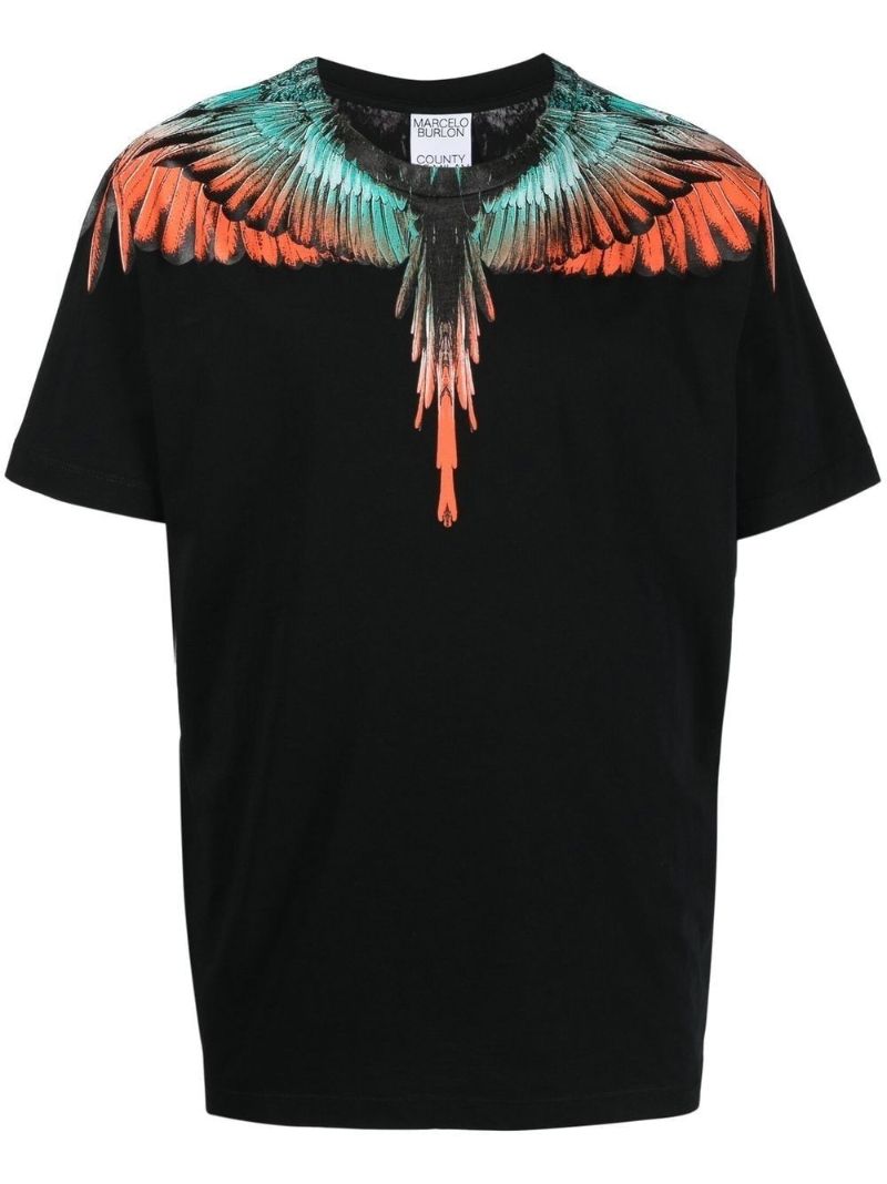 Black Icon Wings Short-sleeve T-shirt