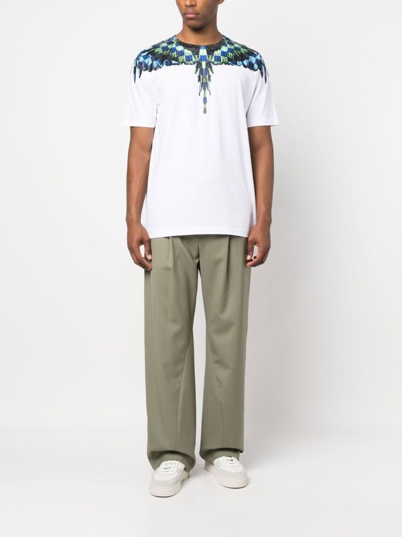 White Chess Wings Cotton T-shirt