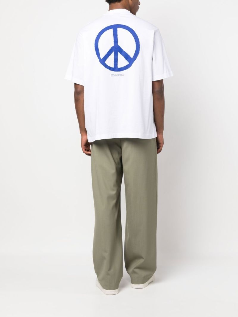 White County Peace Logo T-shirt
