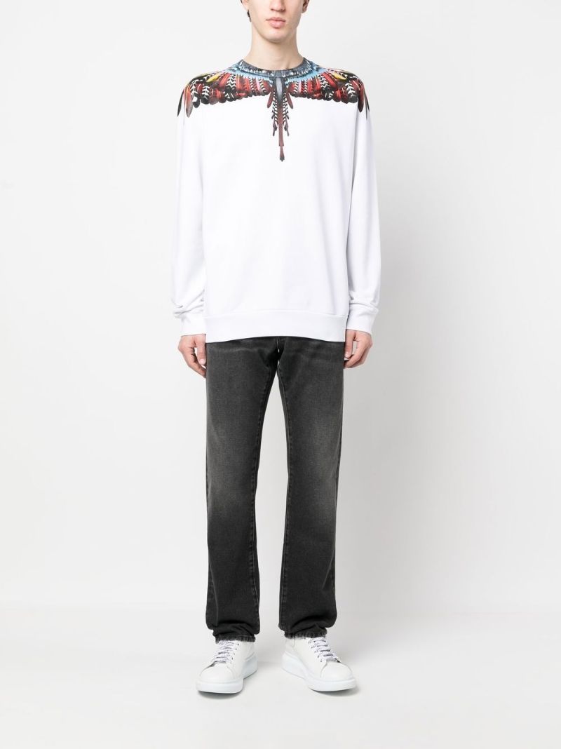 White Grizzly Wings Sweatshirt