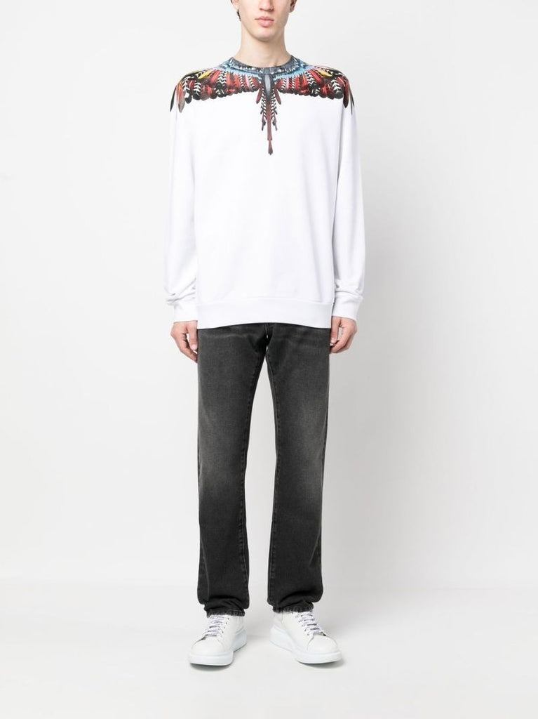 White Grizzly Wings Sweatshirt