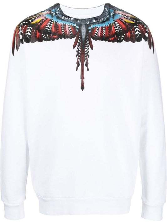 White Grizzly Wings Sweatshirt