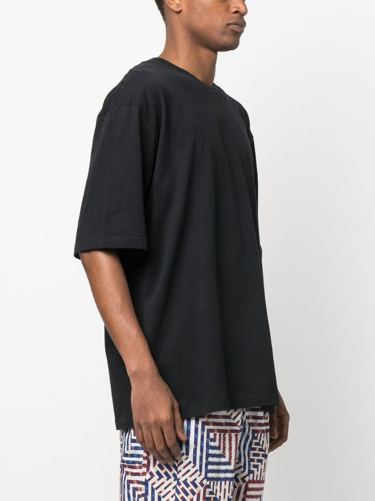 Black Logo Print T-shirt