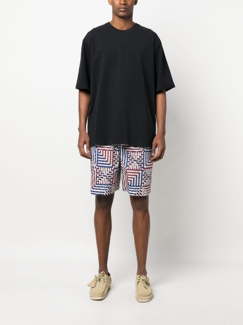 Black Logo Print T-shirt