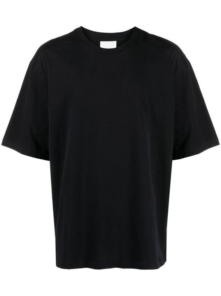 Black Logo Print T-shirt
