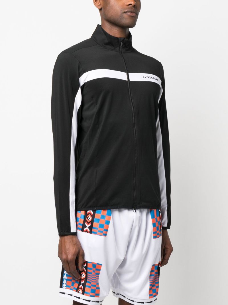 Black Zip Fastening Jacket
