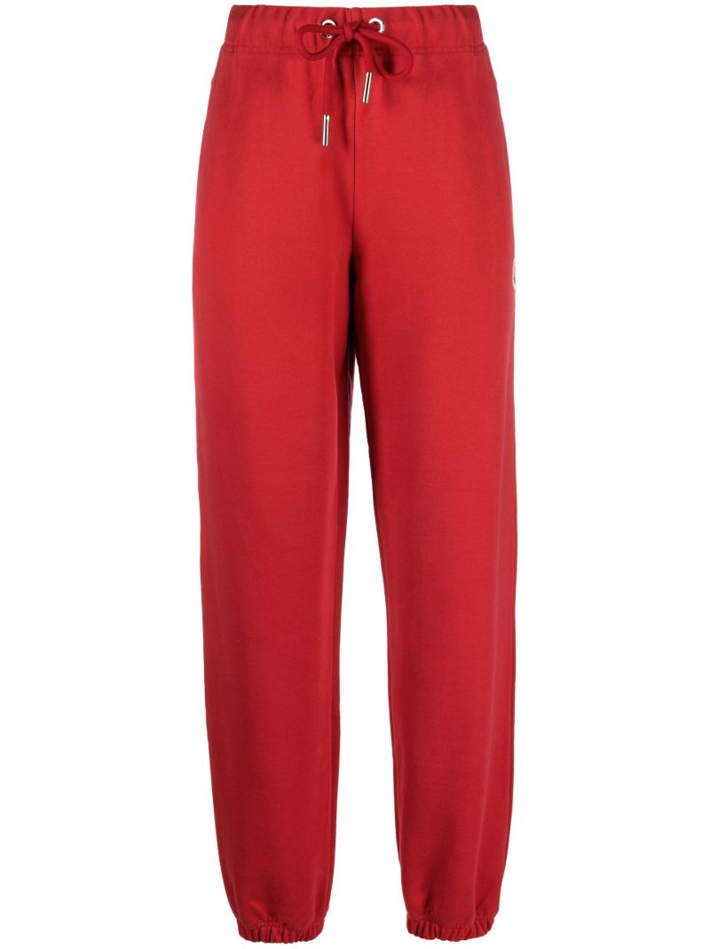 Red Drawstring Track Pants