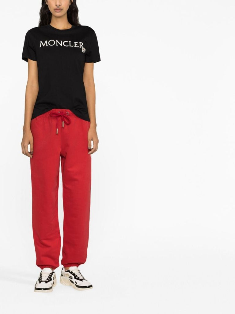 Red Drawstring Track Pants