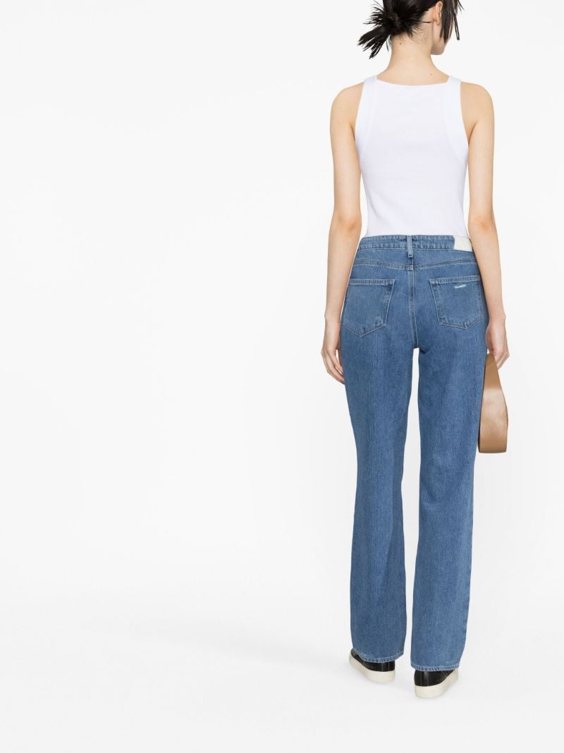 Blue Noella Straight Leg Jeans