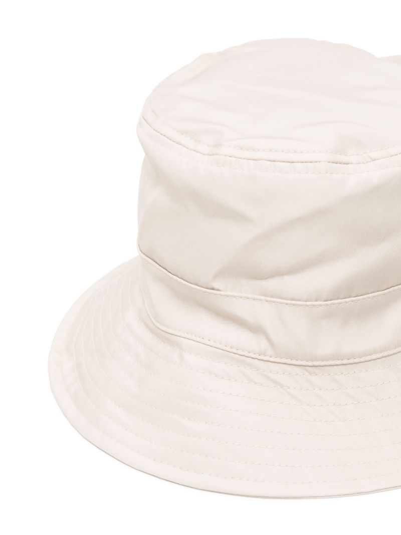 Neutral Logo Patch Bucket Hat