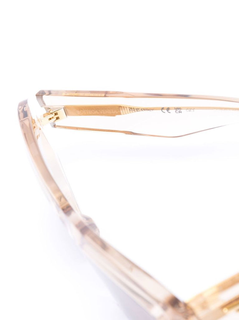 Beige Pointed Cat Eye Sunglasses
