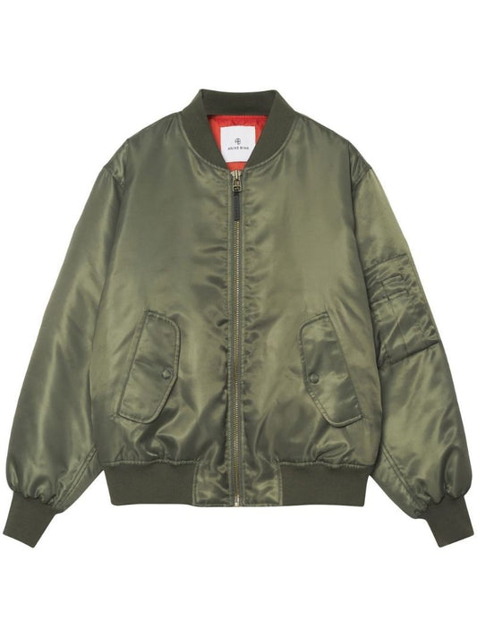 Green Leon Bomber Jacket